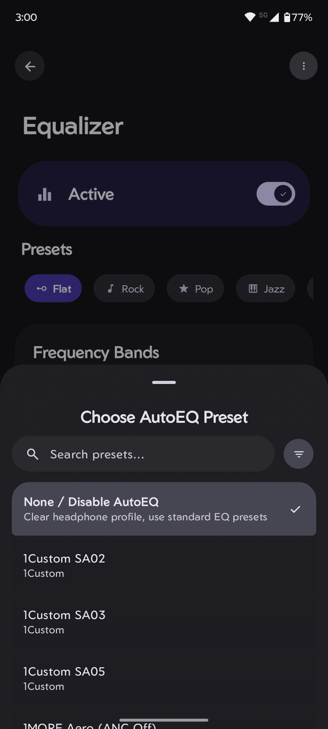 AutoEQ Integration