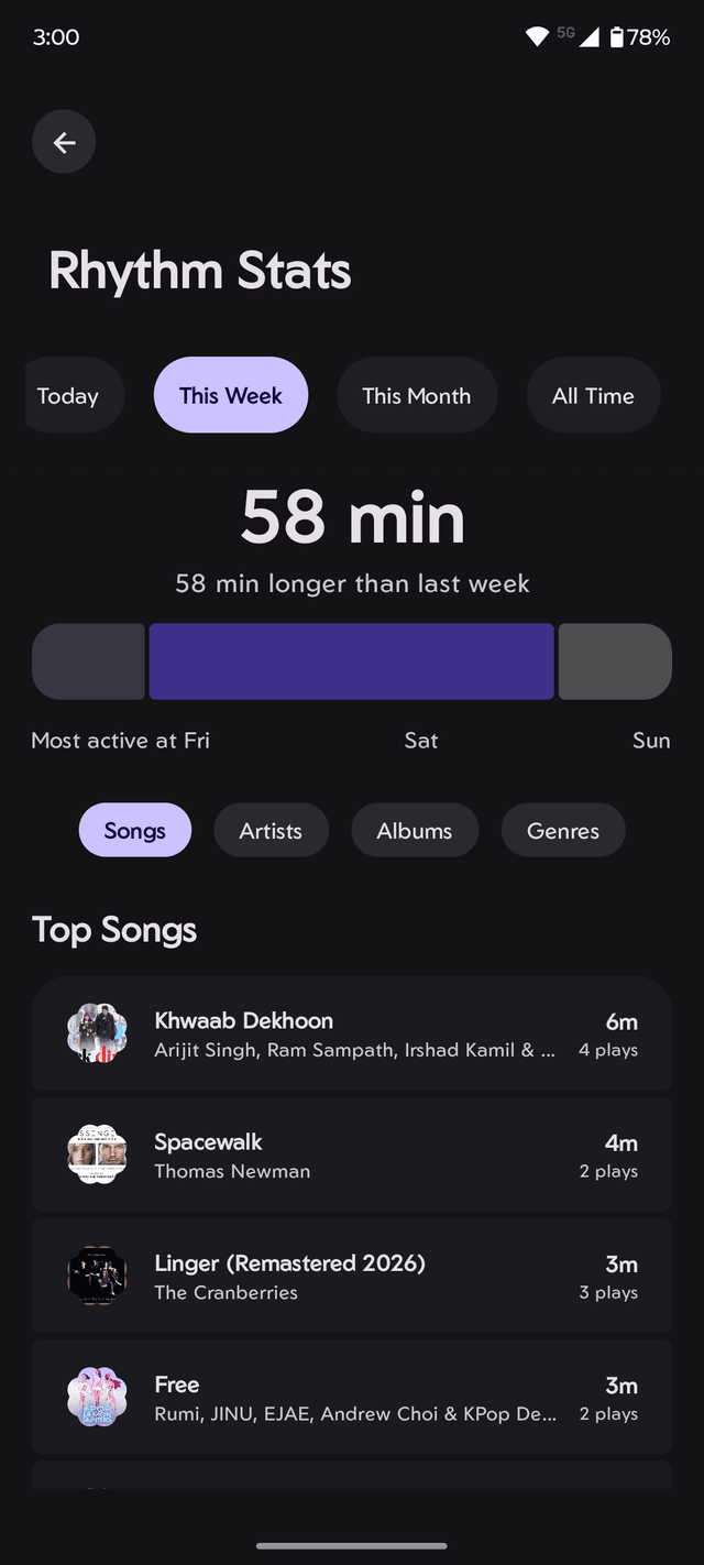 NevPlay privacy-first local listening statistics